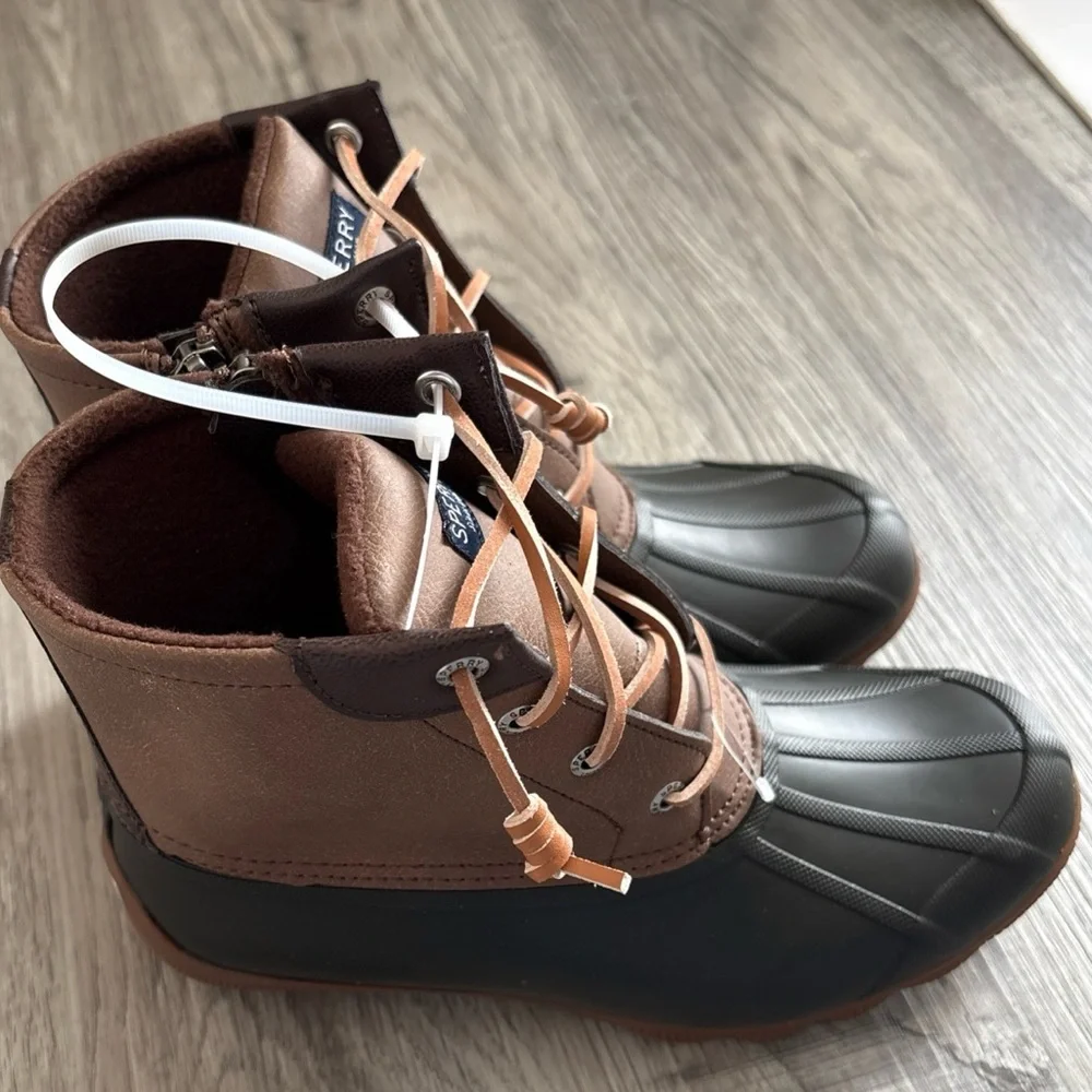 NEW Sperry Women's All Weather Water Resistant Syren Gulf Duck Boots NWOB